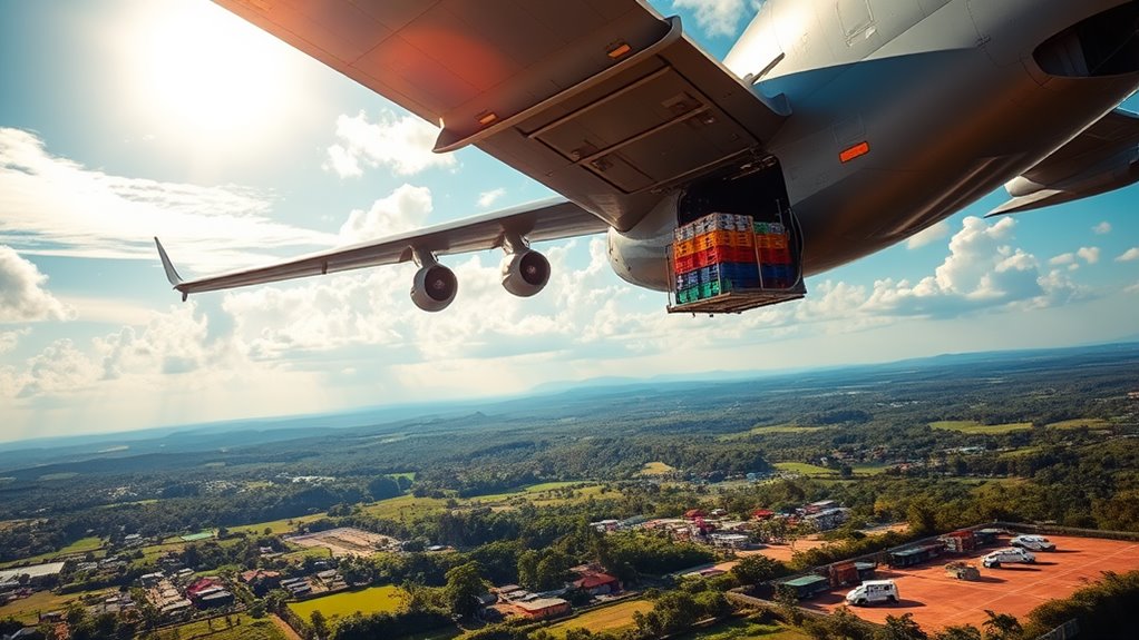 cargo planes aid global relief