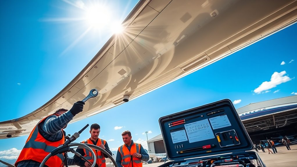 essential maintenance for aircraft
