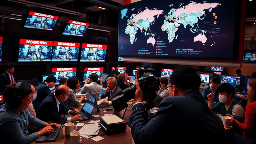 media coverage of major stories