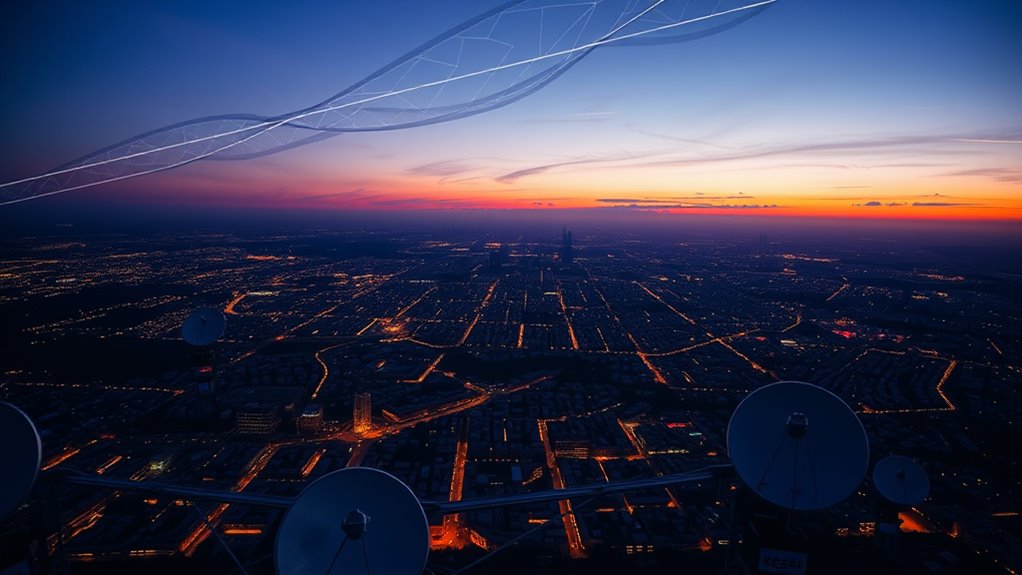 satellite networks enhance connectivity