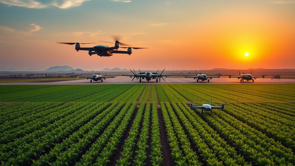 transforming industries with drones